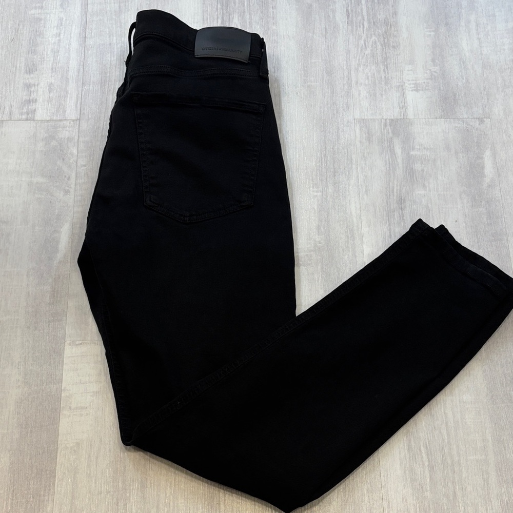 Citizens Of Humanity Black Skinny Jeans with Blue Label Sloane